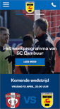 Mobile Screenshot of cambuur.nl